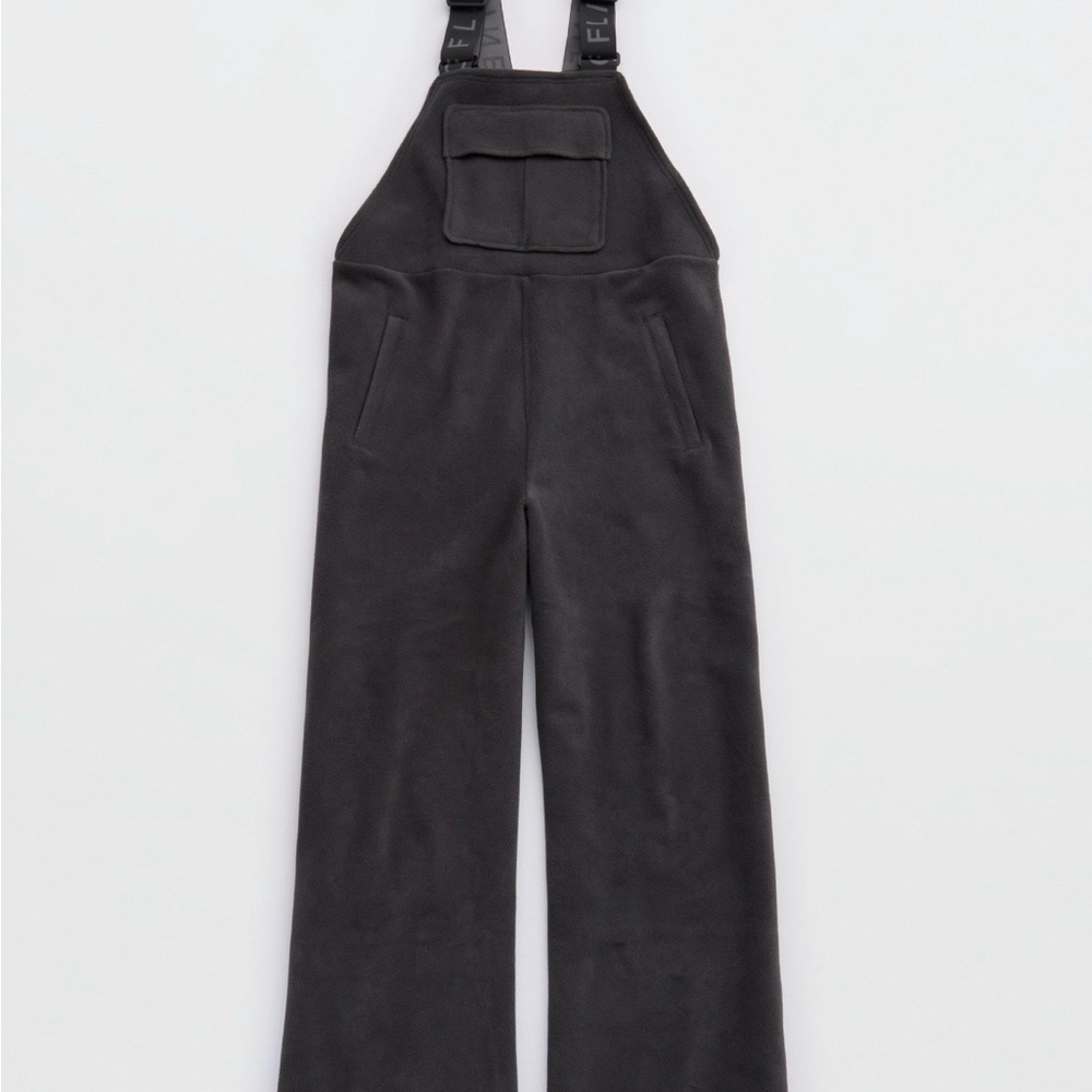 These are brand new with tags Aerie fleece overalls size small. So cozy! - Picture 3 of 7